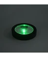 Opladelig RGB LED coaster - Sort, IP54 udendørs