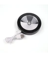 Opladelig RGB LED coaster - Sort, IP54 udendørs