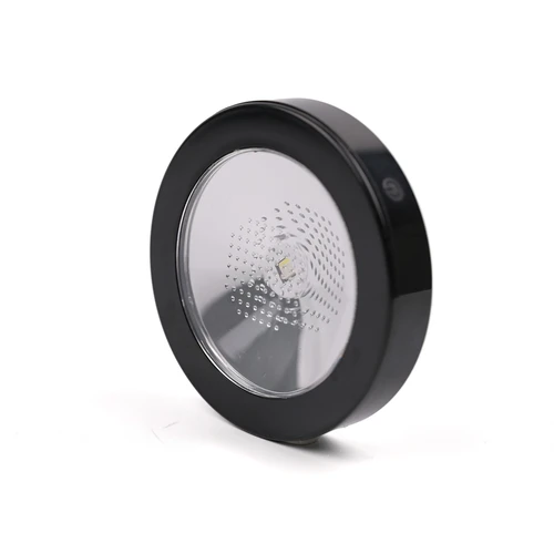 Opladelig RGB LED coaster - Sort, IP54 udendørs
