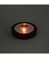 Opladelig RGB LED coaster - Sort, IP54 udendørs