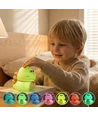 MOCHI Slange natlampe i blød silikone - genopladelig, farveskift + varm hvid