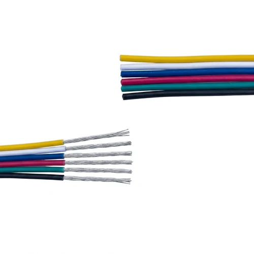 5m RGB+CCT-kabel til LED strip - 6 × 0,35 mm², 12/24V