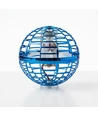 Hover Orb flyvende bold med RGB lys - Ø9,5 cm, blå, perfekt til børn og barnlige sjæle
