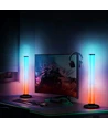2 stk. ambient gamer bordlamper - RGB løbelys, 360° effekt, 42 cm