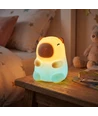 MOCHI Kapivar natlampe i blød silikone - genopladelig, farveskift + varm hvid