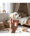 MOCHI Hundehvalp natlampe i blød silikone - genopladelig, varm/neutral hvid