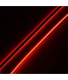 5m 9W/m Rød Dot-free COB-LED strip - 24V DC, IP67, 240 LED/m, 5 års garanti