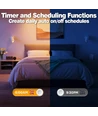 4x GU10 5W Smart Home LED pære - Bluetooth, virker med Google Home, Alexa og smartphones