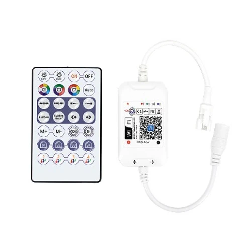 RGBIC WiFi kontroller med fjernbetjening - Wifi/Bluetooth