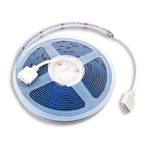 5m 21W/m RGB+CCT COB-LED strip RA90 - 24V DC, IP20, COB LED
