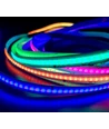 16W/m RGBIC COB-LED strip - 5m, IP20, 630 LED pr. meter, 24V, COB LED