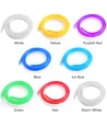 Blå 8x16 Neon Flex LED - 5 meter, 8W pr. meter, IP67, 12V