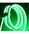 Grøn 8x16 Neon Flex LED - 5 meter, 8W pr. meter, IP67, 12V