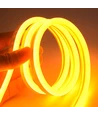 5m 8W pr. meter Gul 8x16 Neon Flex LED - 12V DC, IP67