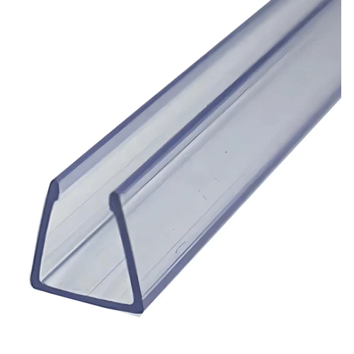 PVC profil 8x16 til LED Neonflex - 1 meter, klar