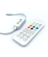 RGBIC kontroller med fjernbetjening - Bluetooth, RF trådløs, slim fjernbetjening, 4 pins