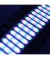 20 stk 2W vandtætte RGBIC LED moduler - 12V DC, IP65, Perfekt til skilte og specialløsninger