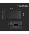 V-Tac 60W strømforsyning til LED strips - 12V DC, 5A, IP44 vådrum