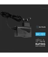 V-Tac 18W strømforsyning til LED strips - 12V DC, 1,5A, IP44 vådrum