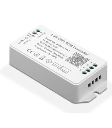 WiFi RGB controller kompatibel med Tuya Smart og Google Home