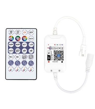 RGBIC WiFi controller sæt med fjernbetjening til trådløs styring
